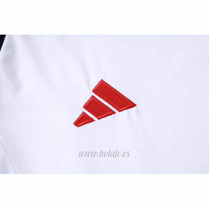 Chandal del Flamengo Manga Corta 2025-2026 Blanco - Pantalon Corto